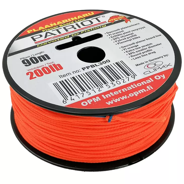 plaanarinaru 90m 200lb oranssi - Plaanarit, plaanarikelat ja narut - 6417512530279 - 1