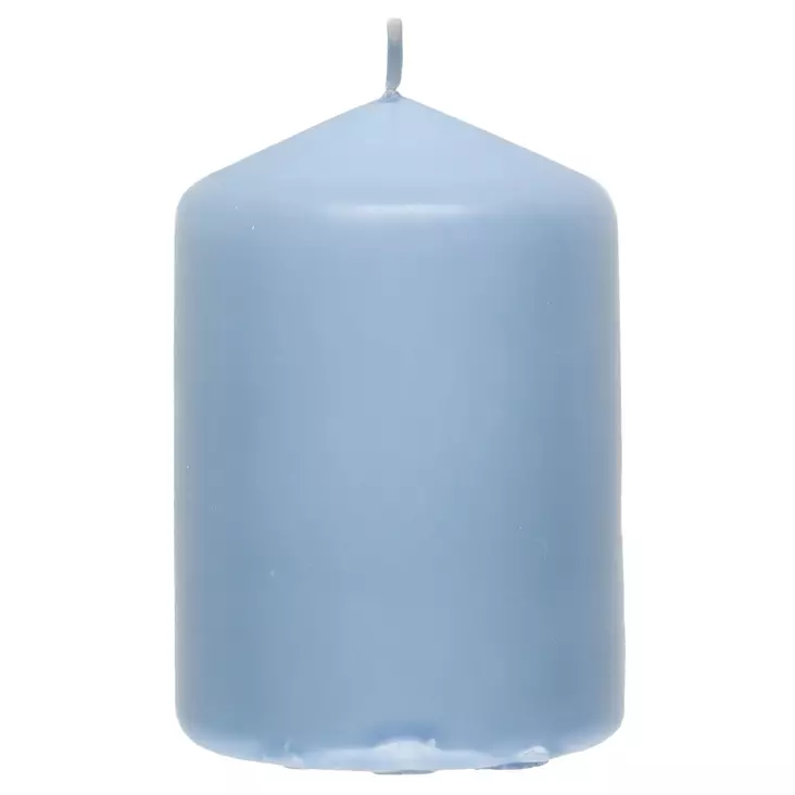 Pöytäkynttilä 7x10cm sininen - Pöytäkynttilät - 6410416268729 - 1