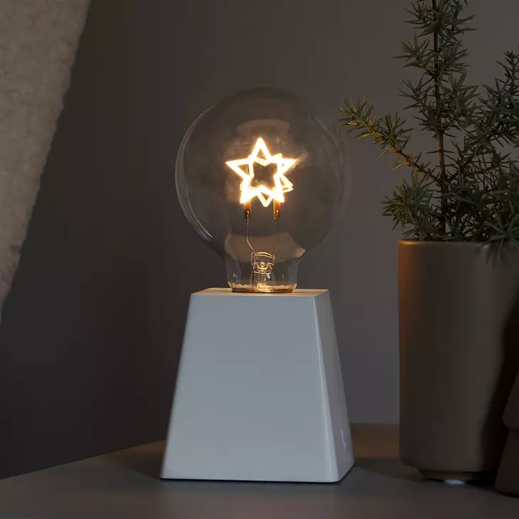 Joulukoriste pöydälle tähti - Pöytävalokoristeet - 7318301813209 - 1
