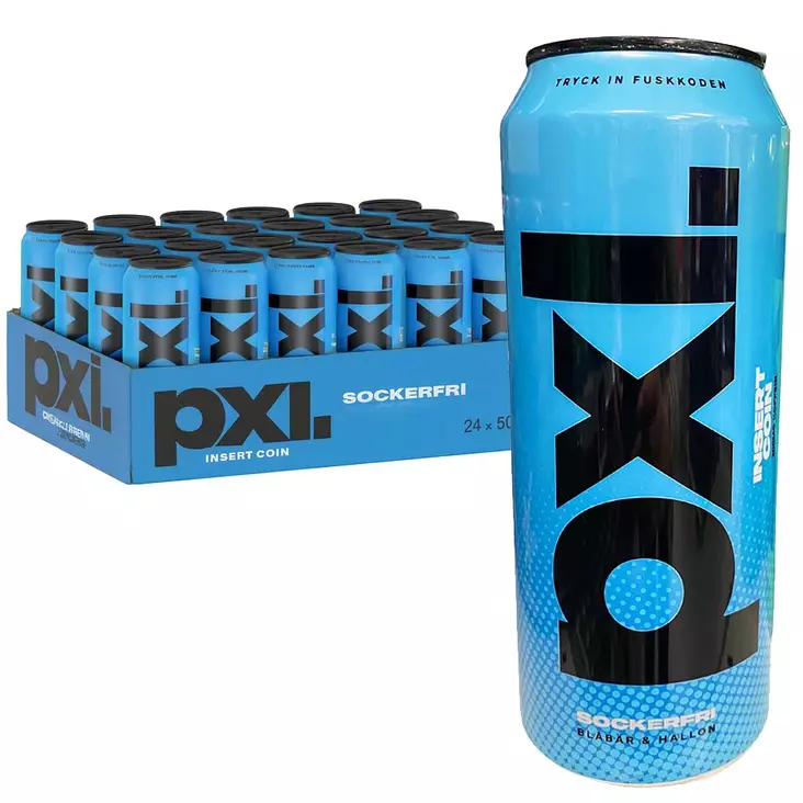 Sokeriton energiajuoma pxl tukkupakkaus - Energiajuomat - 7350162600079 - 1
