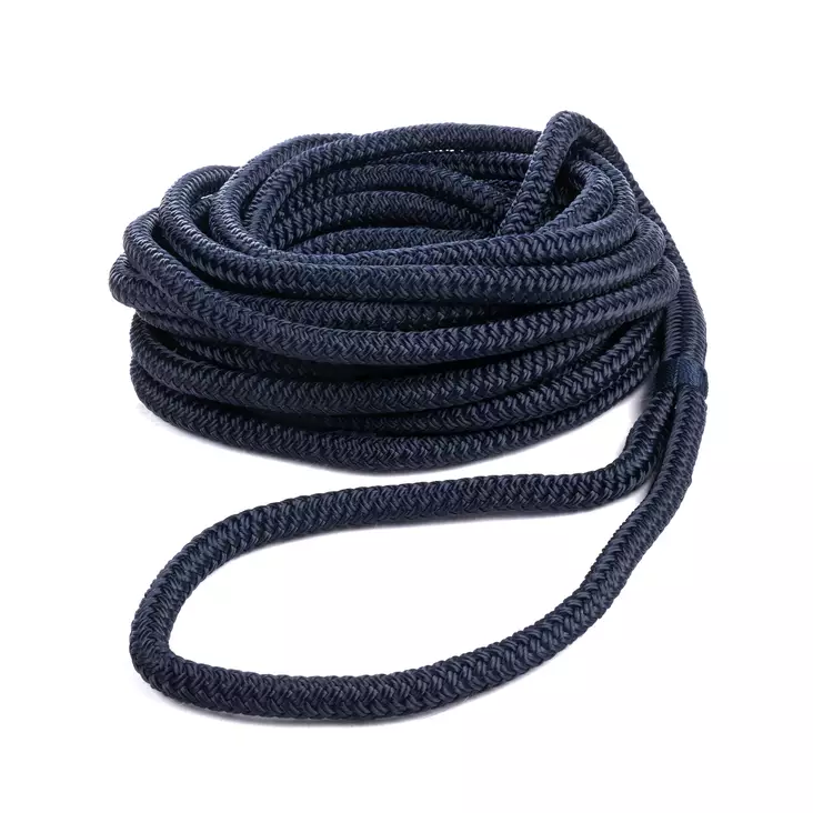 Qvarken Kiinnitysköysi Dockline silmukalla 14mm 6m navy sin - Veneen kiinnitysköydet ja kettingit - 6438235214499 - 1