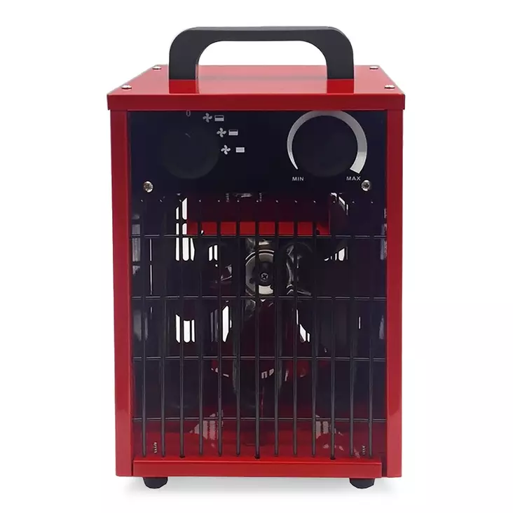 Rakennuslämmitin Duro 5kW 400V voimavirtalämmitin, rakentajan sähköpatteri - Rakennuslämmittimet - 6438168099439 - 1
