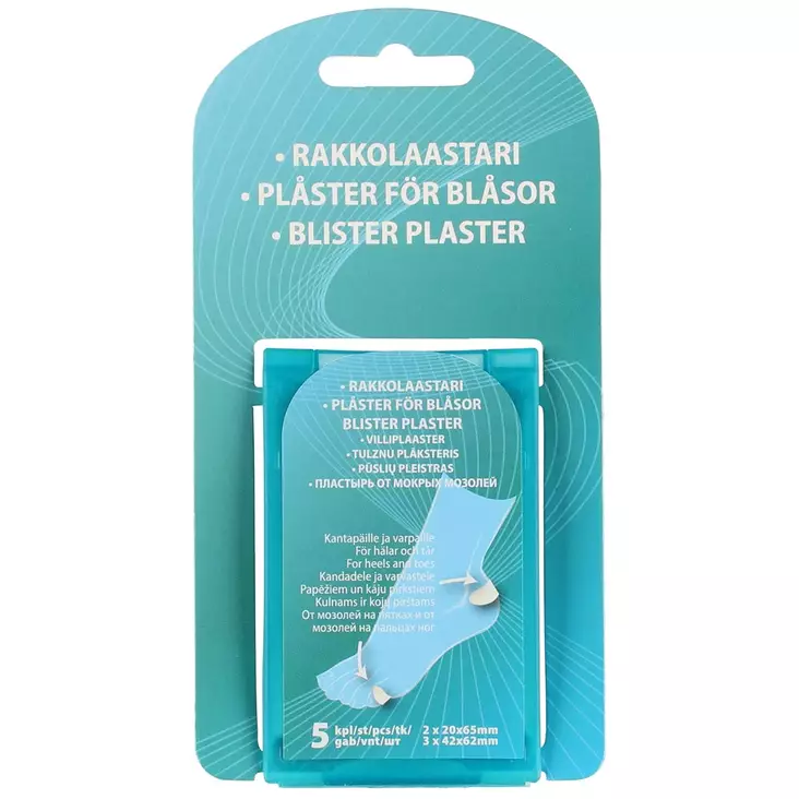 Rakkolaastarit kantapäähän - Ensiapupakkaukset ja laastarit - 6410412690999 - 1