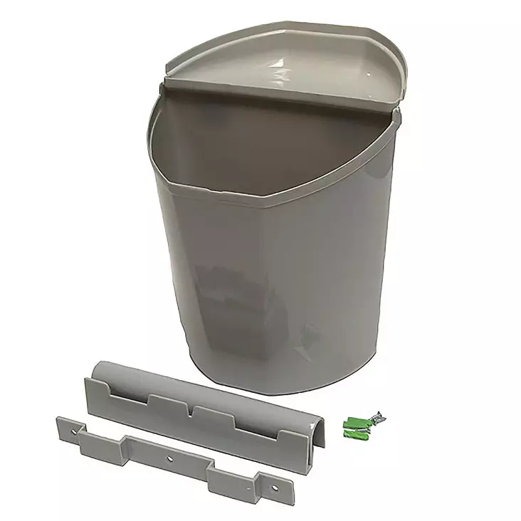 Roskakori asennettava 6l - Caravan siivoustarvikkeet ja kemikaalit - 4043729153509 - 1
