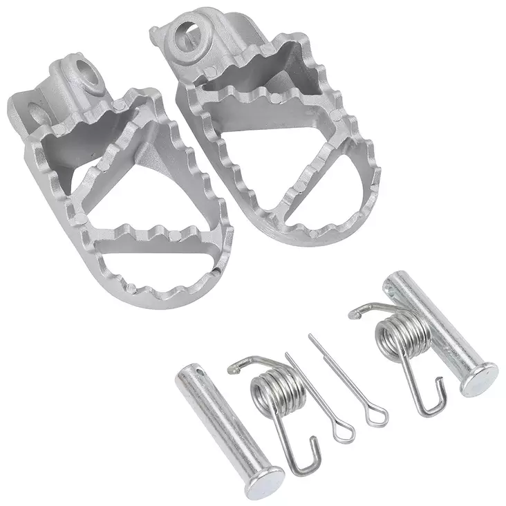 Crossin jalkatappisarja 10 mm alumiinia - Sähköcrossin varaosat - 6438471306439 - 1