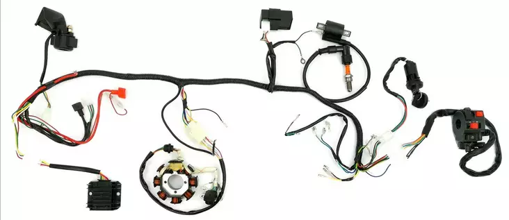 mönkijän täydellinen sähkösarja 50-200cc - Mönkijän sähkösarjat - 6438471003239 - 1