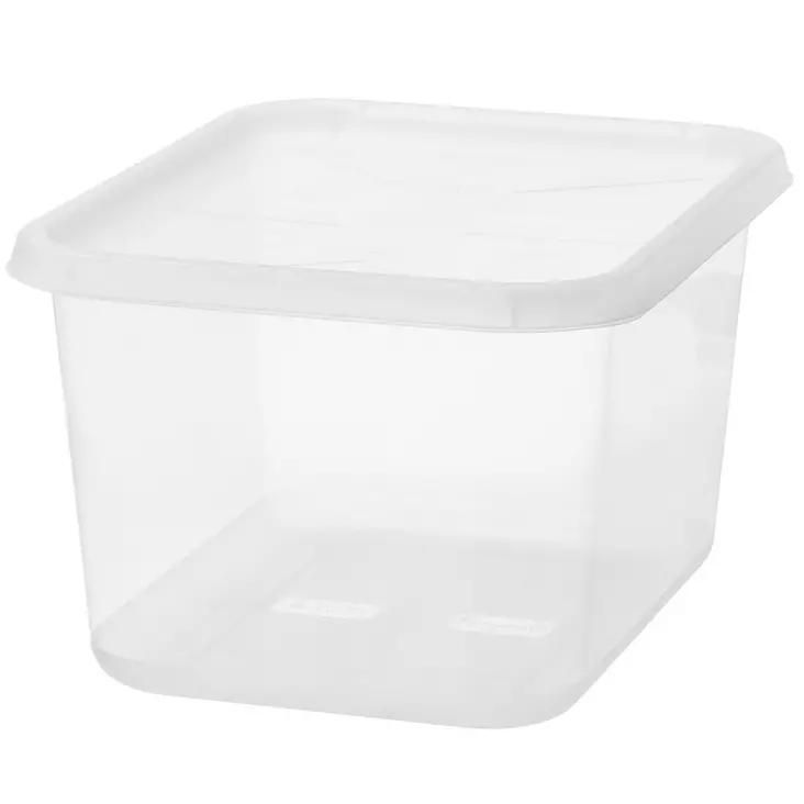 Säilytyslaatikko 25l m smartstore basic kirkas säilytyslaatikko kodin järjestelyyn - SmartStore muovilaatikot - 7332462058989 - 1