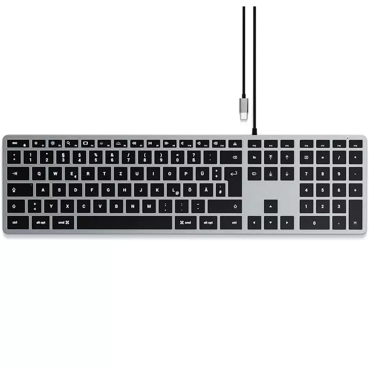 Satechi slim w3 usb c näppäimistö valaistuilla näppäimillä - Tietokoneen hiiret ja näppäimistöt - 879961009779 - 1