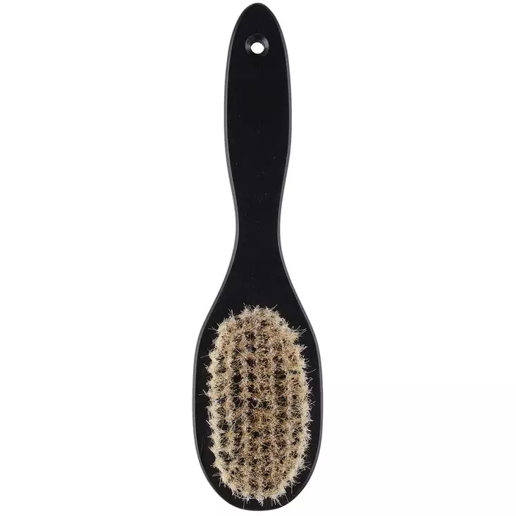 Saunaharja musta 29 cm koivurunko - Pesusienet ja harjat - 6410416406169 - 1
