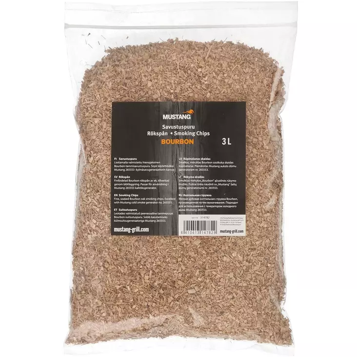 mustang savustuspuru bourbon - Savustuspurut ja muut lisävarusteet - 6410413147829 - 1