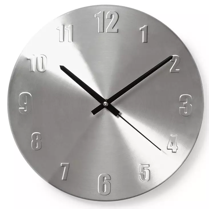 Seinäkello hopeinen - Seinäkellot ja pöytäkellot  - 5412810270149 - 1
