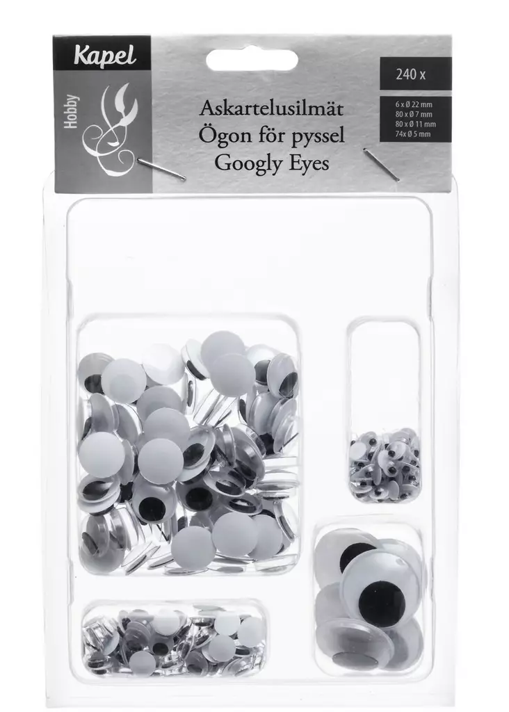 silmät askarteluun - Askartelutarvikkeet  - 6410411033759 - 1