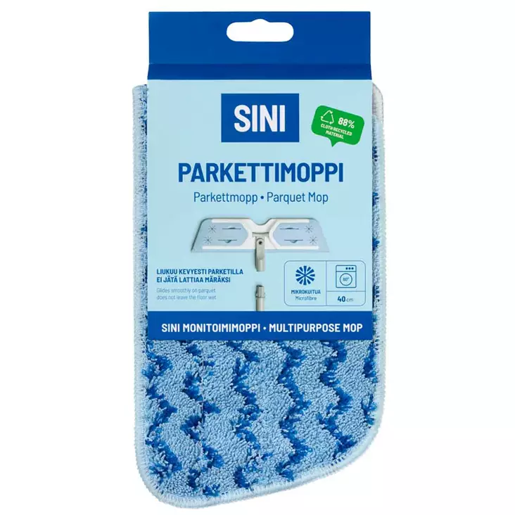 Moppi parkettilattialle - Siivousmopit ja lattianpesuliinat - 6423800034749 - 1