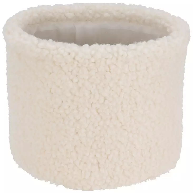 Sisustuskori teddy pyöreä pienin koko - Sisustuskorit - 8721037516389 - 1