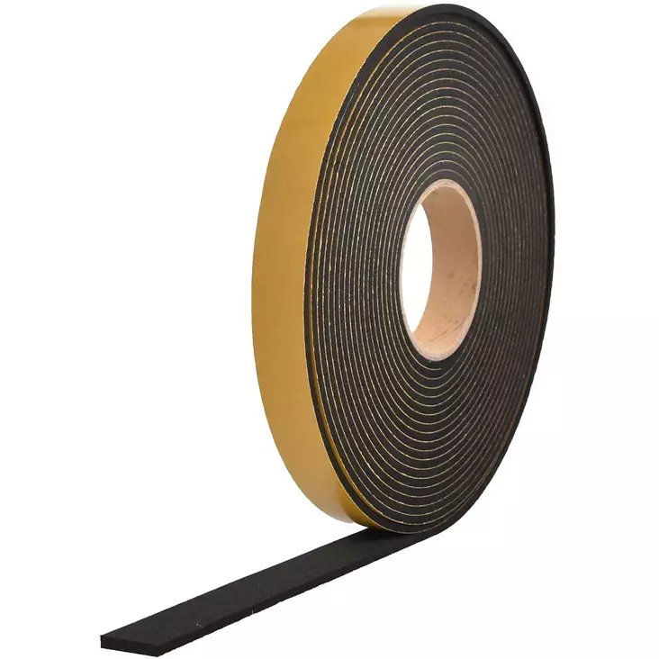 Epdm solukumitiivistenauha liitoskohtien tiivistykseen - Pakoputkiklemmarit - 6438152023549 - 1