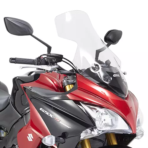 Spoileriplexi Givi 59x35cm GSX S1000F - Moottoripyörän tuulisuojat ja visiirit - 8019606200099 - 2
