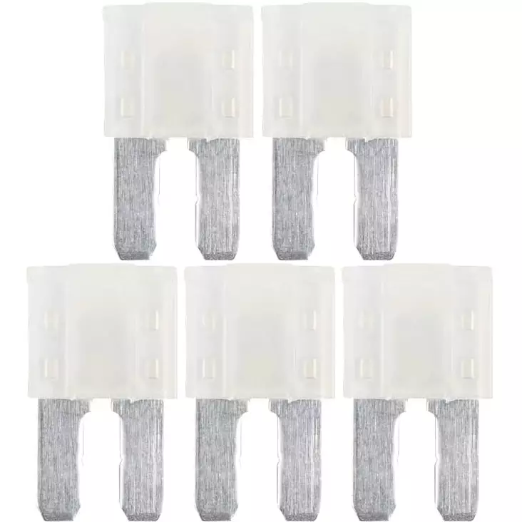 sulake micro2 25A 5kpl valkoinen - Auton sulakkeet ja sulakerasiat - 6438255032509 - 1