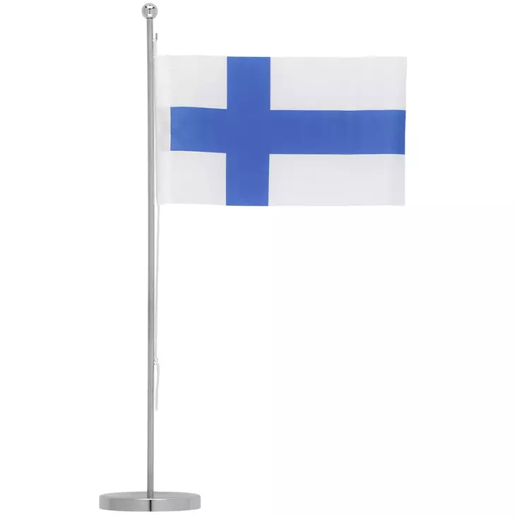 Suomenlippu pöytäkoriste - Liput ja lipputankotarvikkeet - 6410412980939 - 1