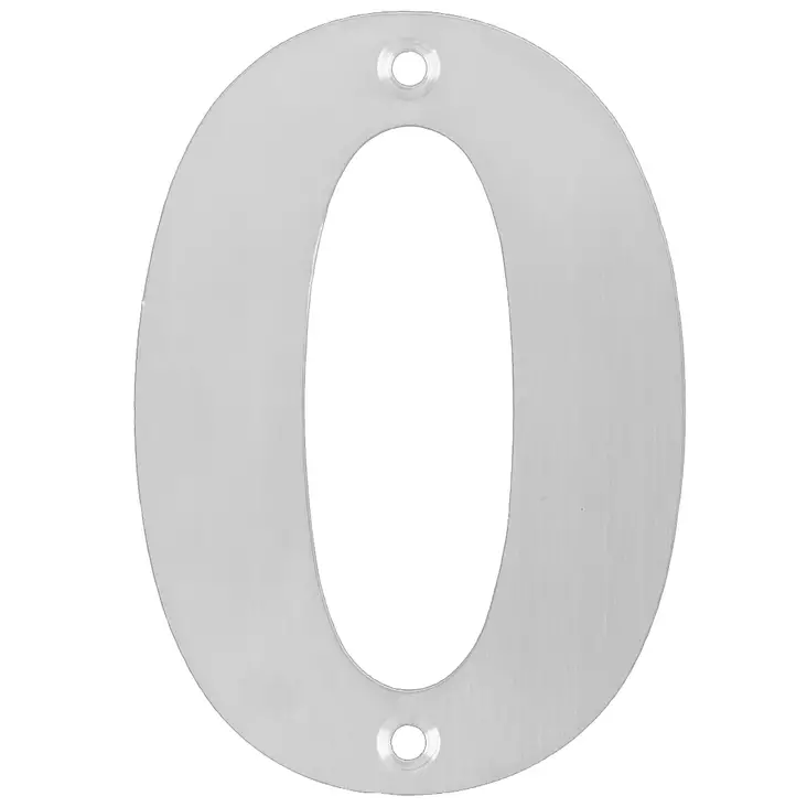 Tarmo talonumero 0 100 mm ruostumaton teräs - Talonumerot - 6410416567129 - 1