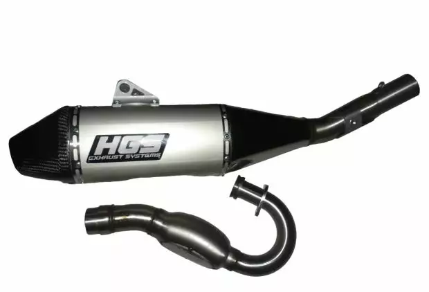 Tehopakoputkisto HGS KX250F 17-24 - Motocrossin ja enduron pakoputket - 6438471317169 - 2