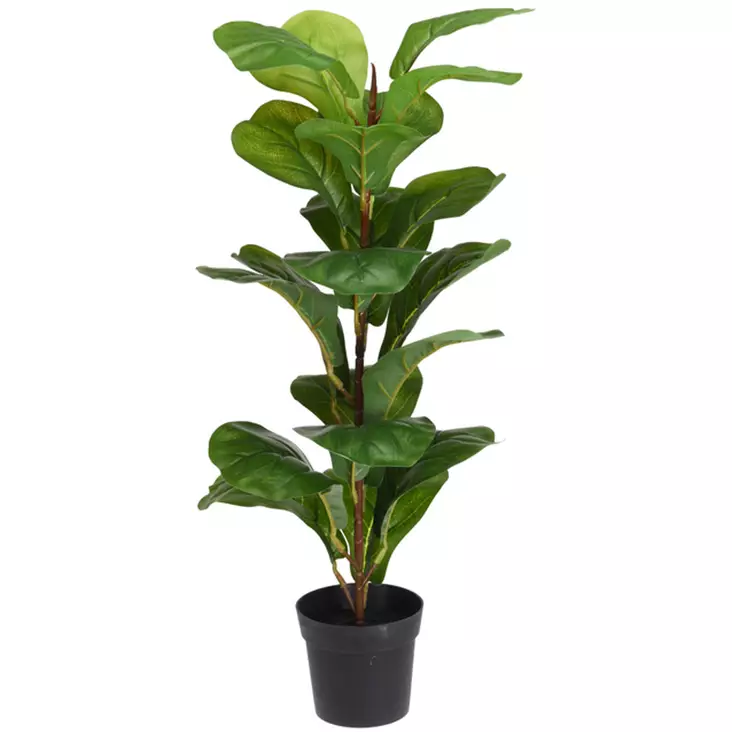 Tekokasvi viikuna ruukussa 65cm - Tekokasvit ja tekokukat - 8719987846069 - 1