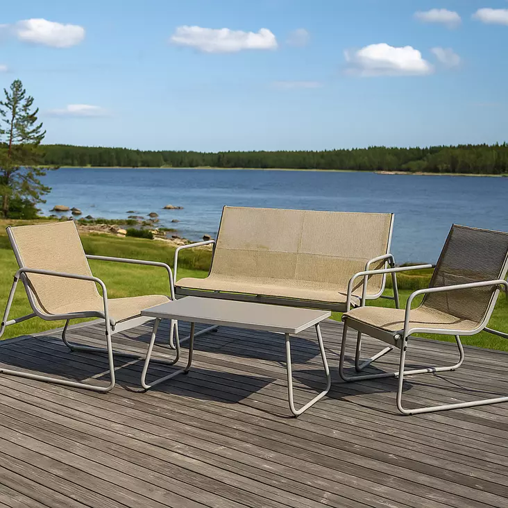 Beige terassikalusto - Terassikalusteet - 8720573465779 - 1