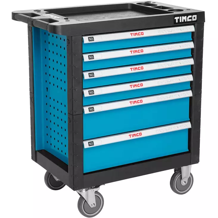 työkaluvaunu työkaluilla 220 osainen - Työkaluvaunut ja korjaamokalusteet - 6438014130729 - 1