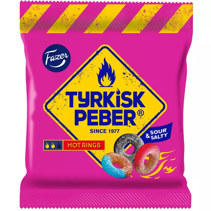 Tyrkish peper rings karkkipussi - Karkkipussit - 6416453028579 - 1