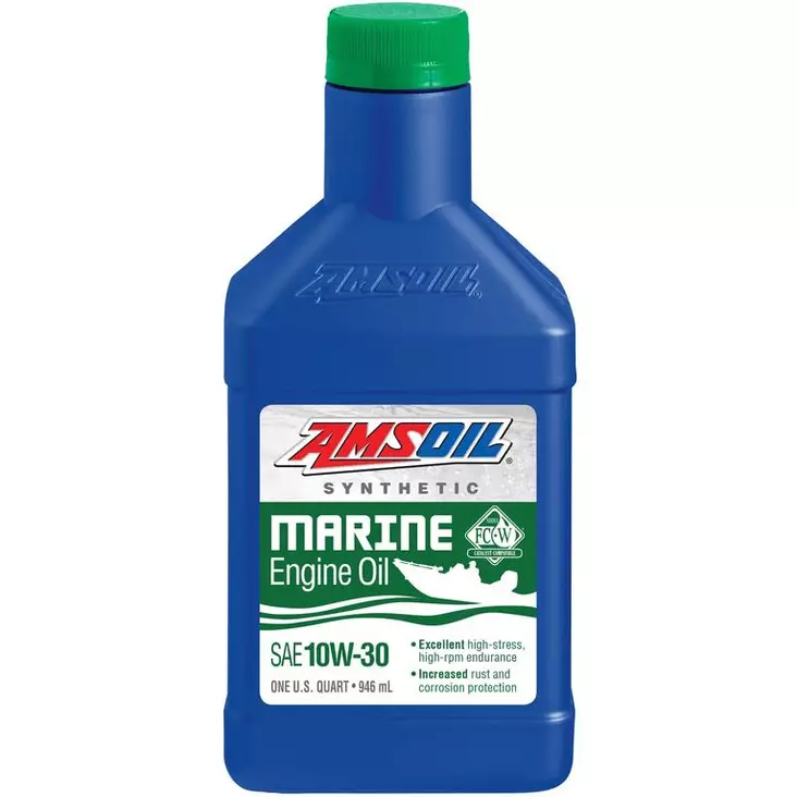 veneen perämoottorin vaihteistoöljy amsoil 10W-30 4-tahti - Veneen öljyt - 097012267019 - 1