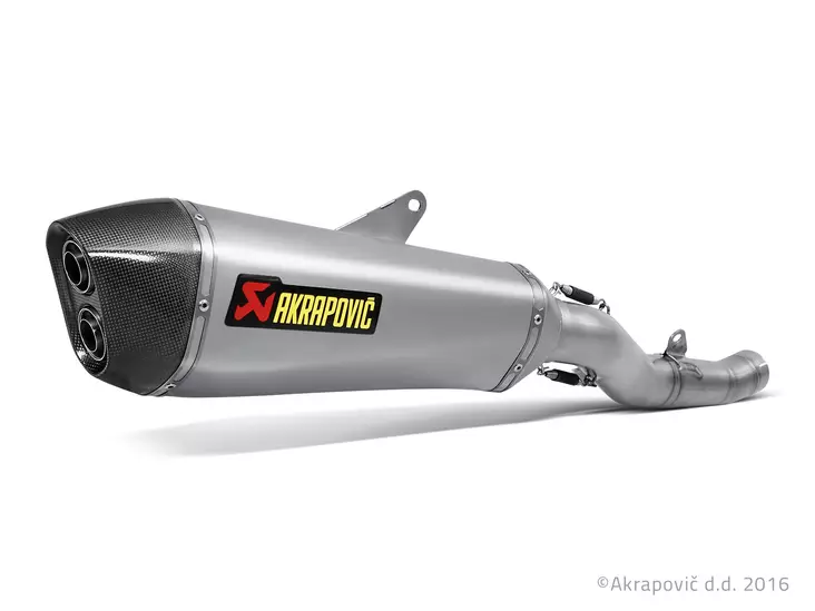 Vaimennin Akrapovic Slip-On Line Kawasaki Concours 14/1400 GTR - Moottoripyörän äänenvaimentimet - 3831113521529 - 2