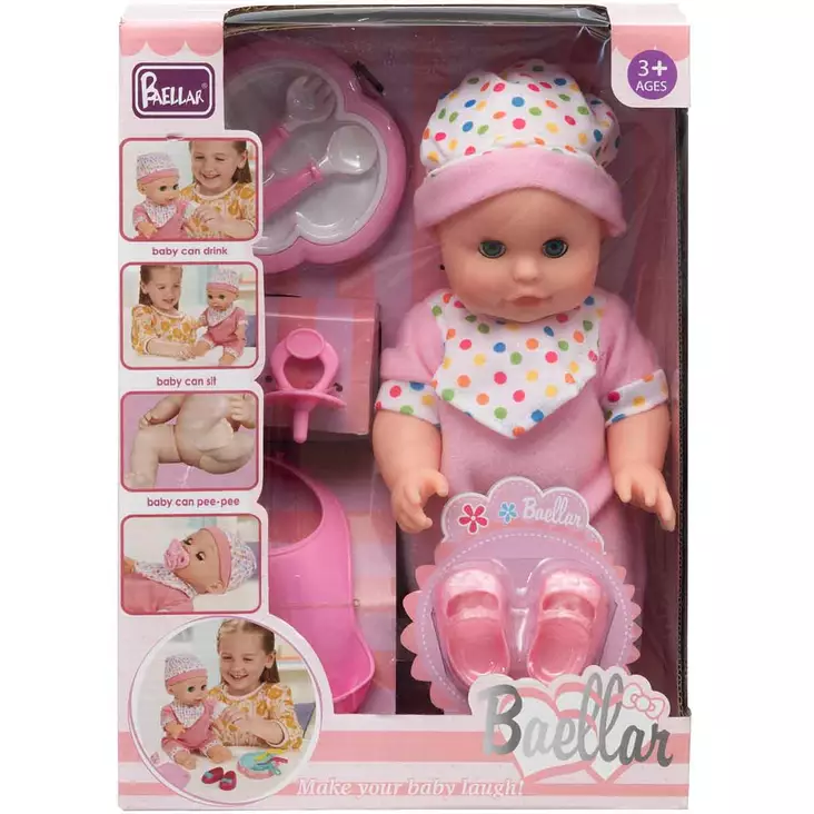 Vauvanukke 30 cm - Nuket, pehmolelut ja leluhahmot - 6410416576459 - 1