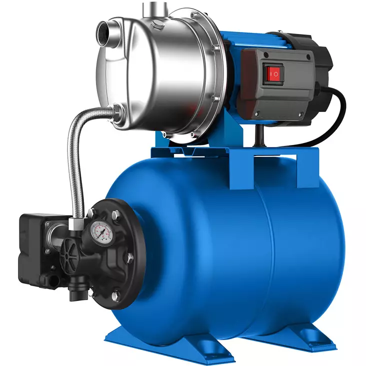 Vesiautomaatti teräsrungolla 800 w harju - Vesipumput ja vesiautomaatit - 6438140418029 - 1