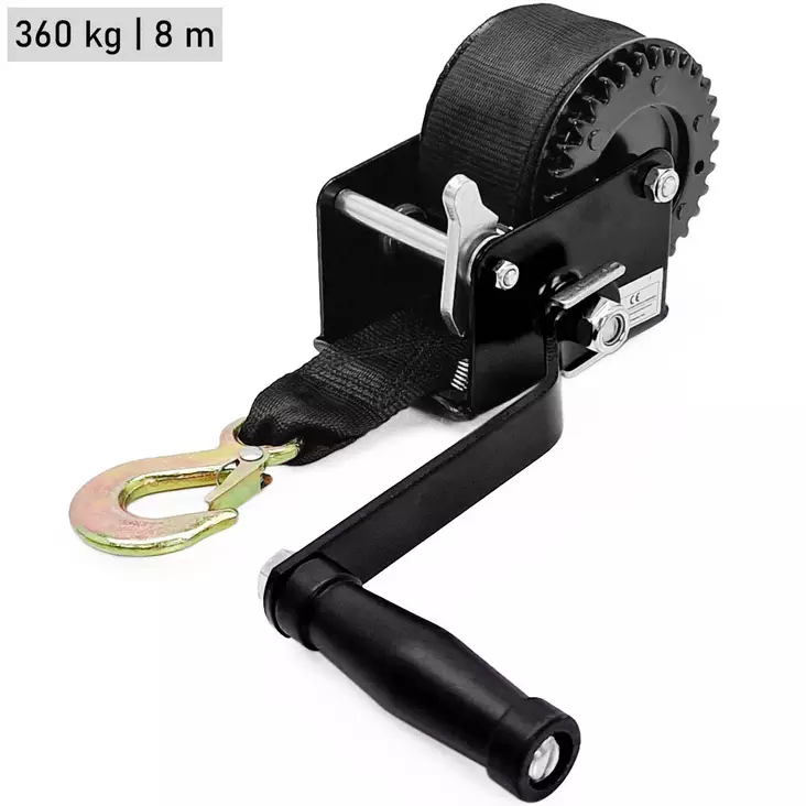 vinssi liinalla 360kg - Venetrailerin vinssit ja keulatuet - 6430032156149 - 2