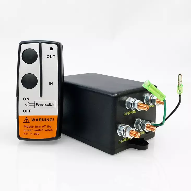 bronco vinssin kaukosäädin ja releyksikkö - Mönkijän vinssivarusteet ja varaosat - 6438235073799 - 1