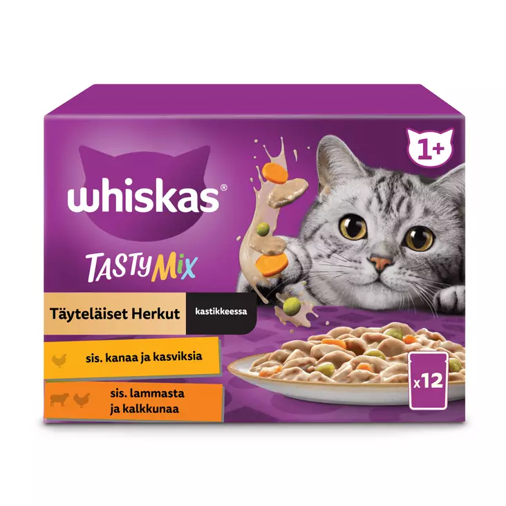 Whiskas tasty mix täyteläiset - Kissan märkäruoka - 4008429157059 - 1