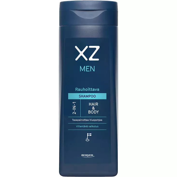 xz men miesten rauhoittava shampoo - Shampoot - 6414504726009 - 1
