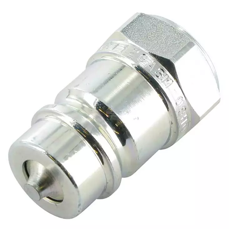 Pikaliitin uros bsp faster hydrauliikkaan, teräksinen kromipinnoite - Traktorin sokat ja kiinnitystapit - NV38GASM - 1