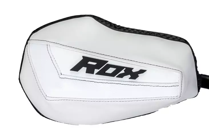 Käsisuoja Rox Flex-tec Ghost Valkoinen - Moottorikelkan käsisuojat ohjaustankoon - FT3-HG-N - 2