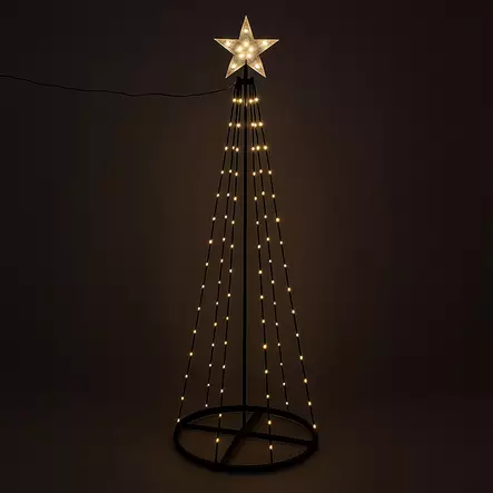 Led valopuu lämpimän valkoisena - Joulukuuset - 8721037666442-r - 1