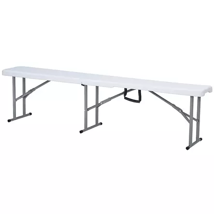 Festaripenkki kokoontaitettava 180 cm - Puutarhapenkit ja puutarhakeinut - 6438168117522-r - 1