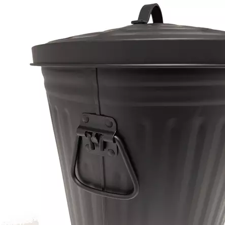 Sinkkiämpäri 25 l musta - Sinkkiämpärit - 6438168112305-r - 2