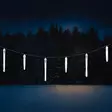 Jääpuikkovalosarja 10 osainen 190 led kirkas valkoinen - Ikkuna- ja räystäsvalosarjat - 6410416484488-r - 1