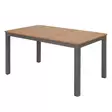Terassipöytä polywood kannella - Terassikalusteet - 6438168118338-r - 1
