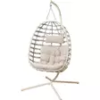 Riipputuoli tenerife beige teräsrungolla puutarhassa - Lepotuolit ja riipputuolit - 8721037848404-r - 1