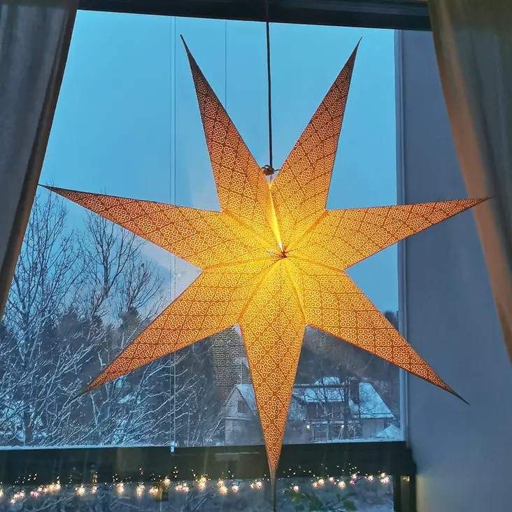 paperitähti iso valkoinen 100cm halkaisija - Paperitähdet ja metallitähdet - 6410416001951-r - 1