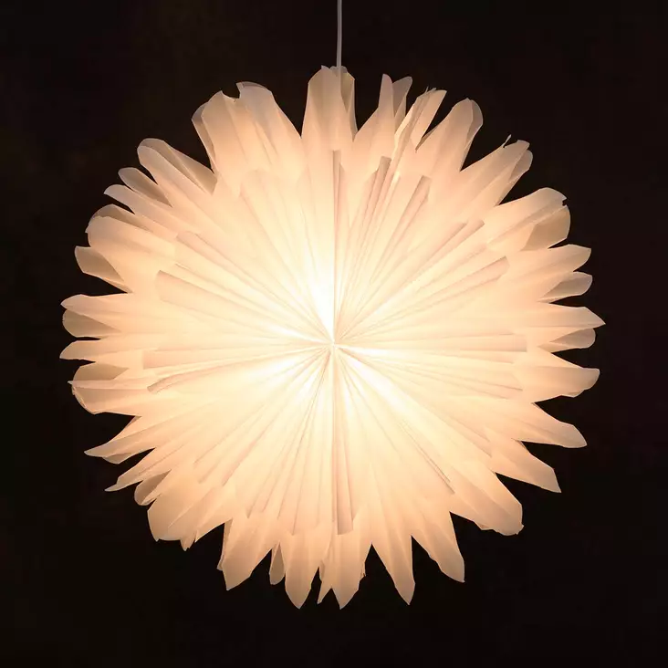 Finnlumor paperitähti kukka 50 cm - Paperitähdet ja metallitähdet - 6410416422398-r - 1