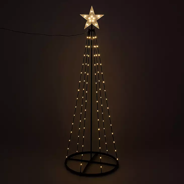 Led valopuu lämpimän valkoisena - Joulukuuset - 8721037666442-r - 1