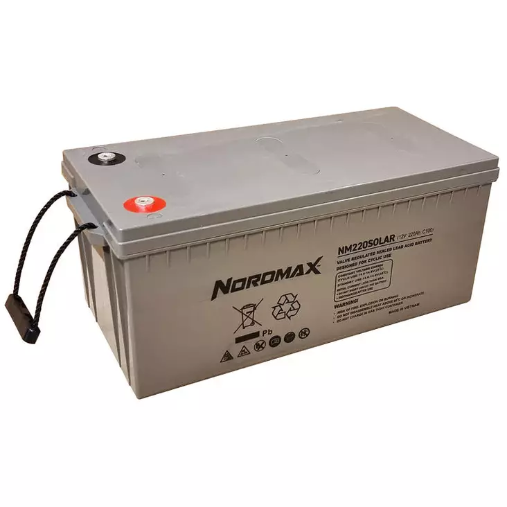 Aurinkopaneelin akku 220ah agm - Aurinkopaneelin akut - NM220SOLAR - 1