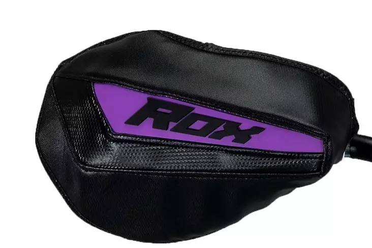 Käsisuoja Rox Flex-tec lila - Moottorikelkan käsisuojat ohjaustankoon - FT3-HG-PUR - 2