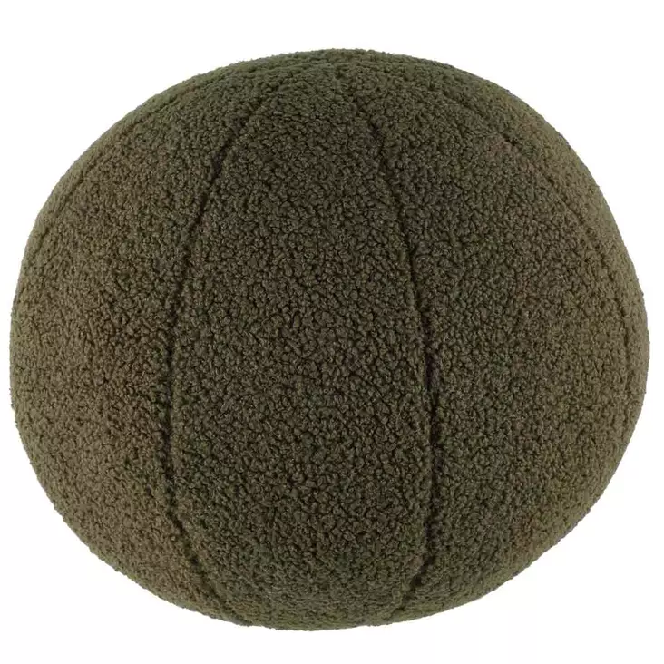 Pyöreä tyyny pallotyyny vihreä - Sisustustyynyt - 6410416380278-r - 1